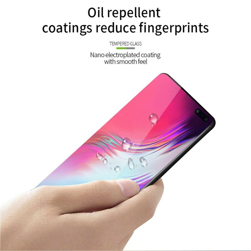 Karkaistu Lasikuori Samsung Galaxy S10 5G Pinwuyo Lle