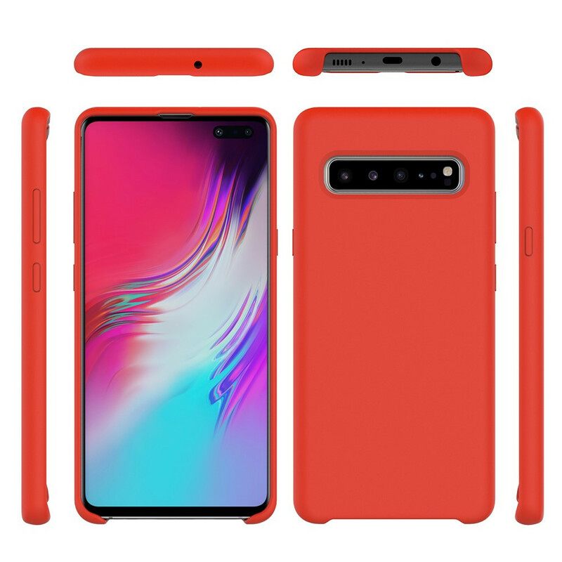 Kuori Samsung Galaxy S10 5G Silicone Silky Touch