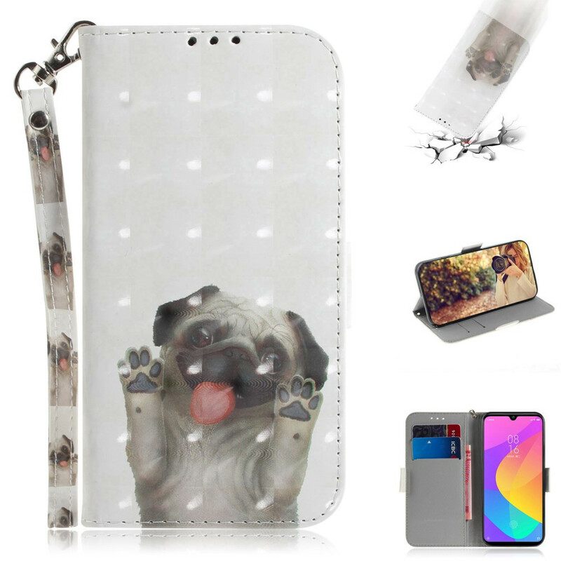 Kotelot Xiaomi Mi A3 Suojaketju Kuori Love My Dog In Lanyard