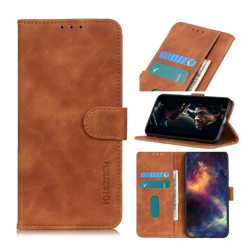 Kotelot Xiaomi Mi A3 Vintage Leather Effect Khazneh