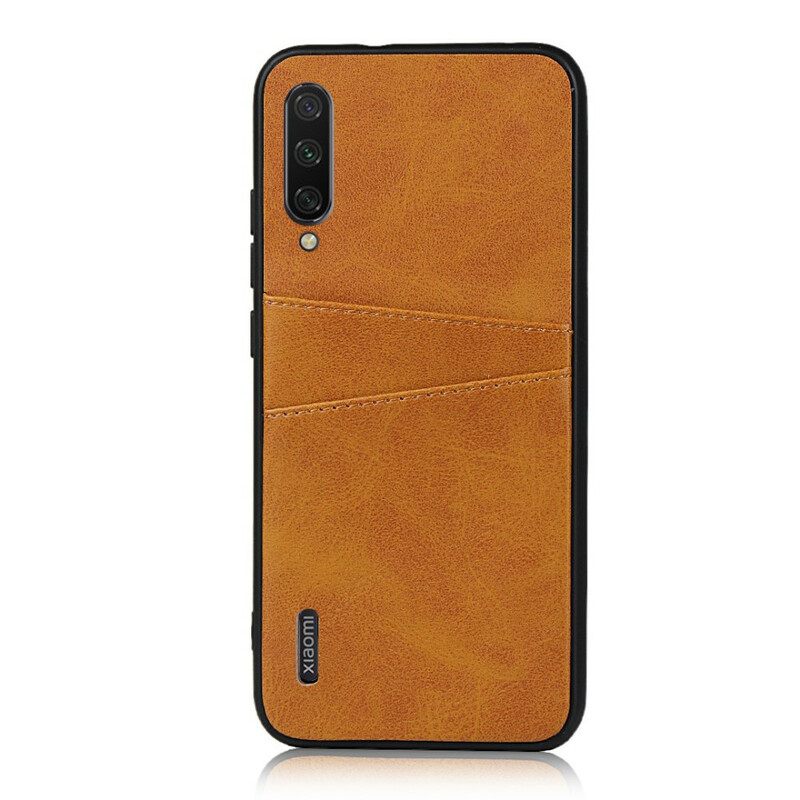 Kuori Xiaomi Mi A3 Leather Texture Kaksoiskorttikotelo