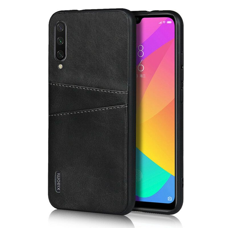 Kuori Xiaomi Mi A3 Leather Texture Kaksoiskorttikotelo