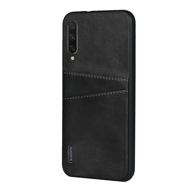 Kuori Xiaomi Mi A3 Leather Texture Kaksoiskorttikotelo