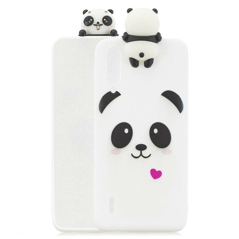 Kuori Xiaomi Mi A3 Rakasta Panda 3d Tä