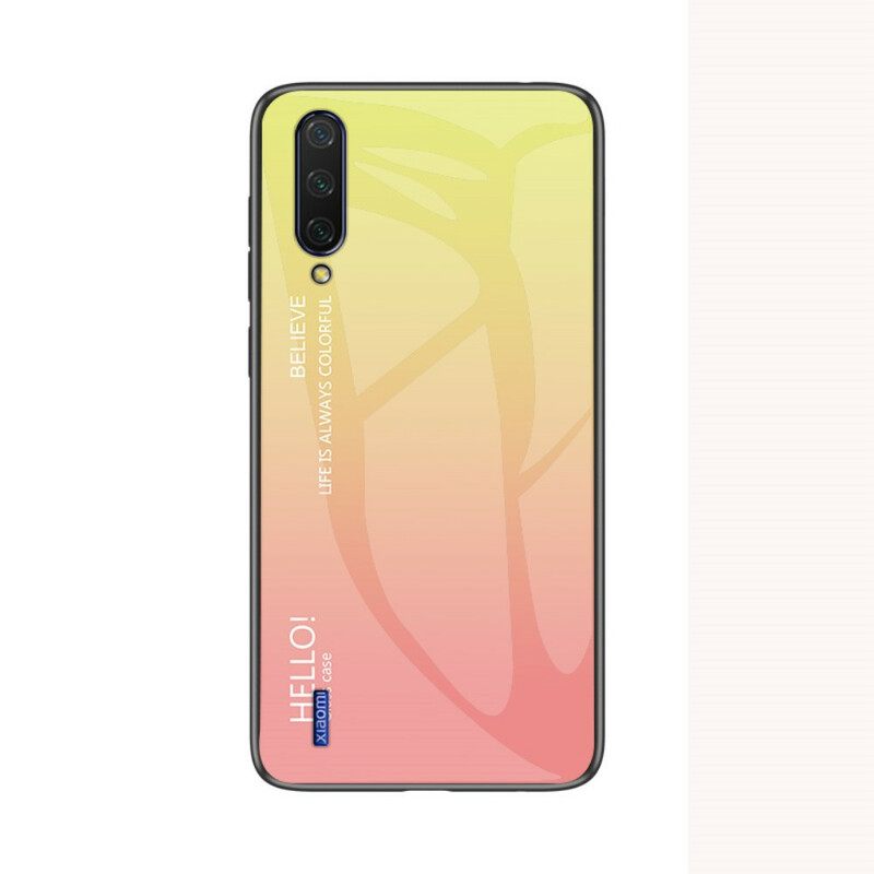 Kuori Xiaomi Mi A3 Tempered Glass Hei