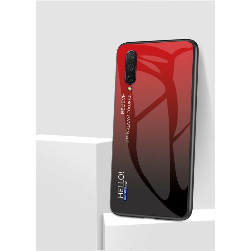 Kuori Xiaomi Mi A3 Tempered Glass Hei