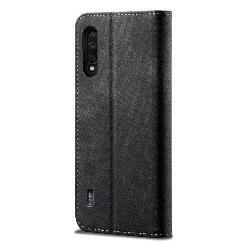 Puhelinkuoret Xiaomi Mi A3 Kotelot Flip Denim Kangas