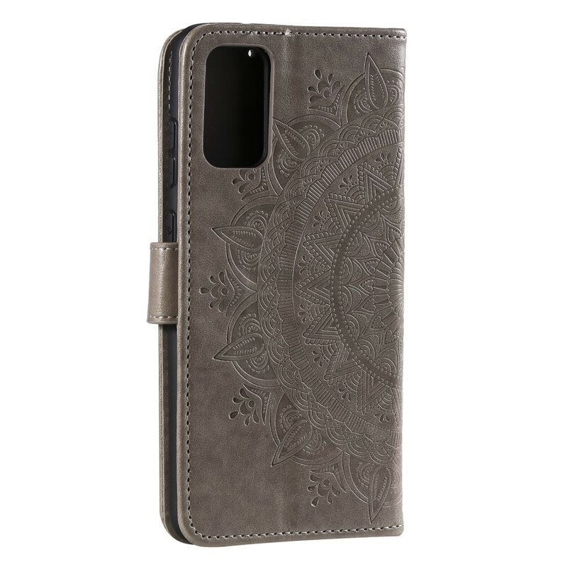 Flip Case Samsung Galaxy A20s Mandala Sun