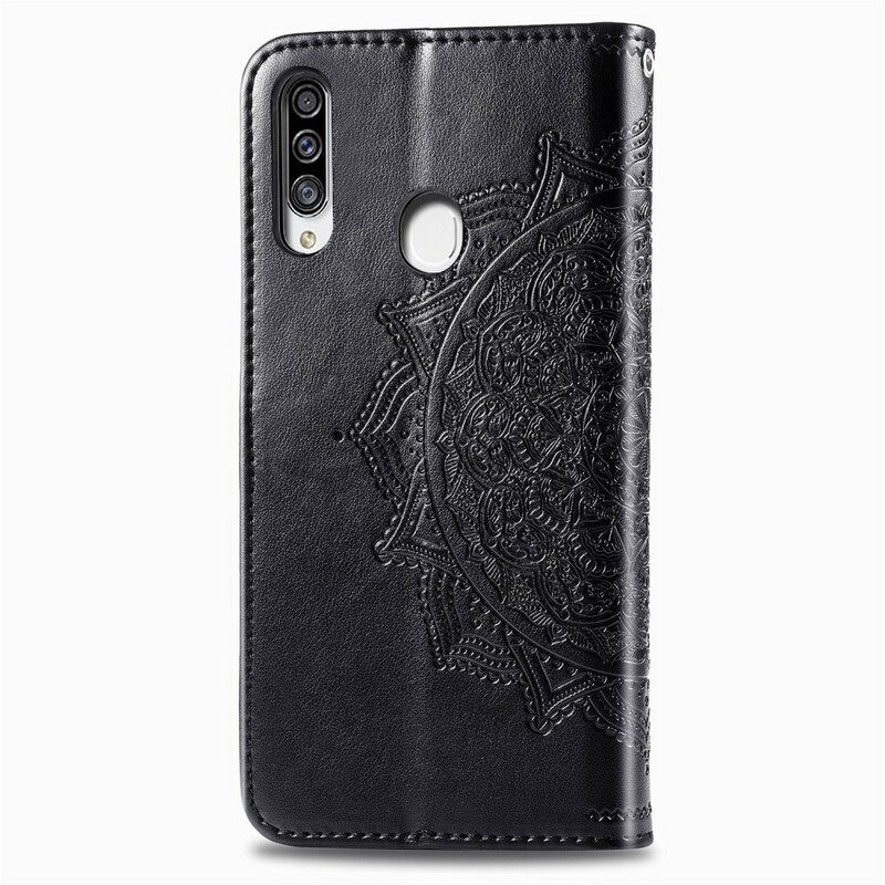 Nahkakotelo Samsung Galaxy A20s Mandala Keskiaika