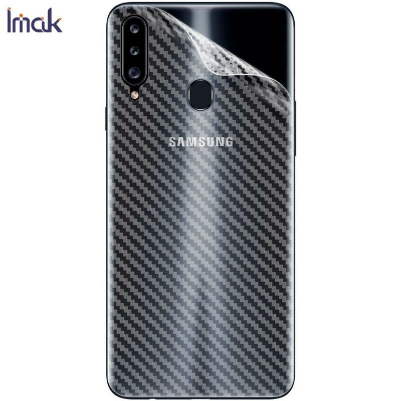 Selkäsuojakalvo Samsung Galaxy A20S Style Carbon Imak Puhelimelle