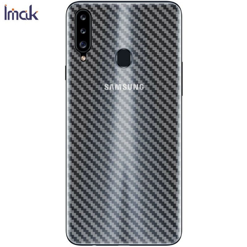 Selkäsuojakalvo Samsung Galaxy A20S Style Carbon Imak Puhelimelle