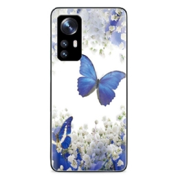 Kuori Xiaomi 12 Pro Royal Butterflies Karkaistu Lasi