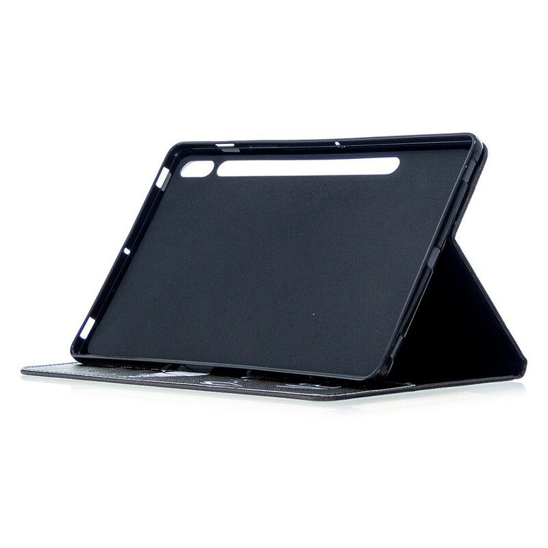 Flip Case Samsung Galaxy Tab S7 / Tab S8 Älä Koske Minuun