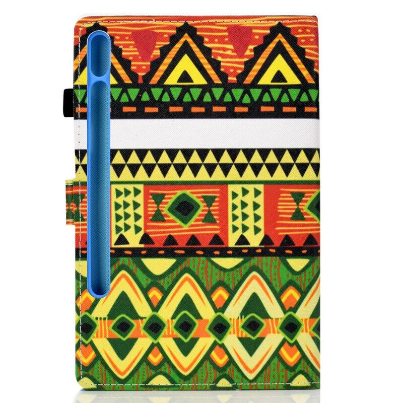 Flip Case Samsung Galaxy Tab S7 / Tab S8 Aztec