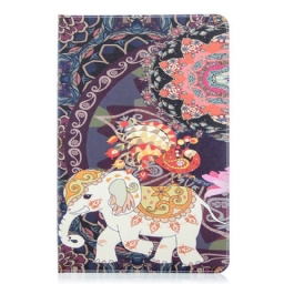 Flip Case Samsung Galaxy Tab S7 / Tab S8 Elephant Print Pattern