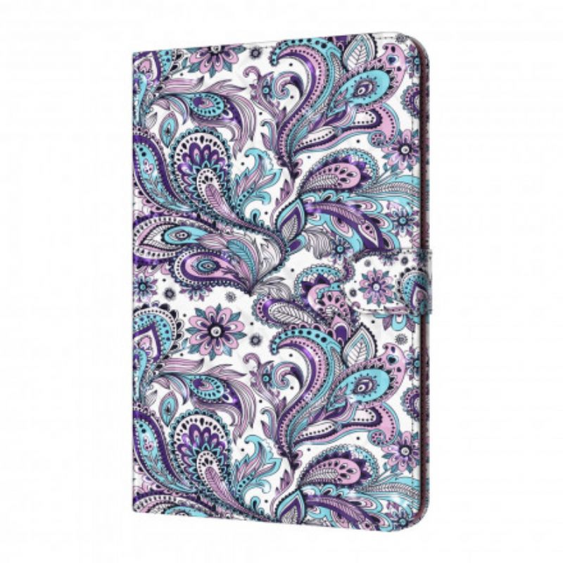 Flip Case Samsung Galaxy Tab S7 / Tab S8 Paisley Kuvio