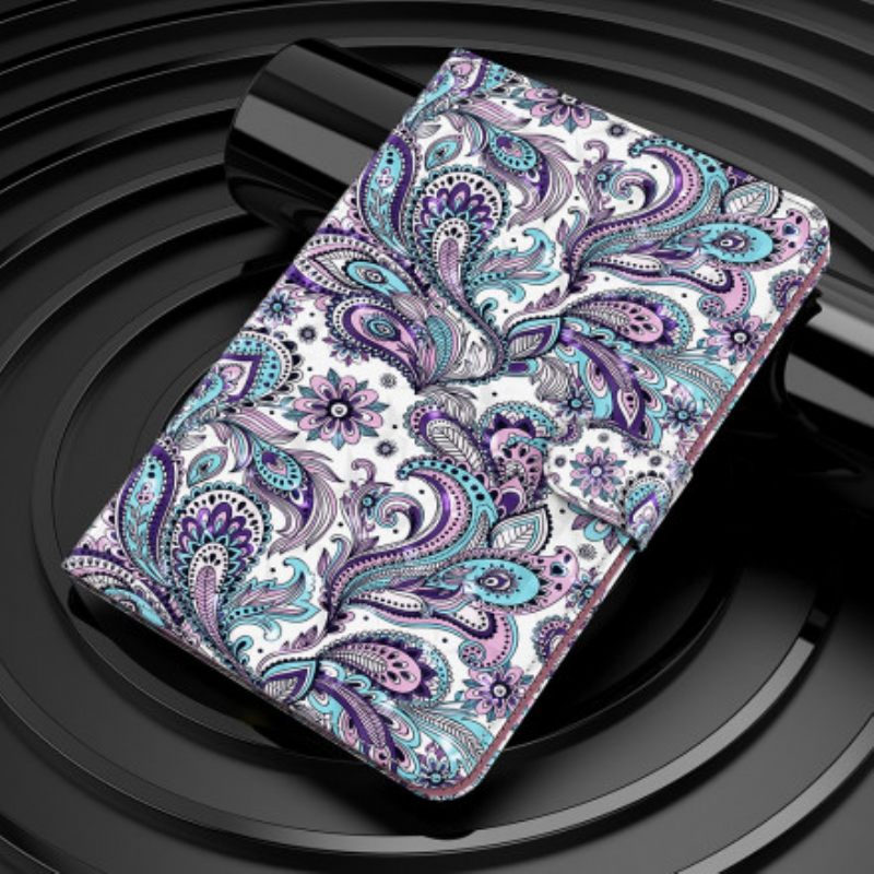 Flip Case Samsung Galaxy Tab S7 / Tab S8 Paisley Kuvio