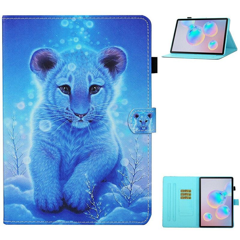 Kotelot Samsung Galaxy Tab S7 / Tab S8 Baby Tiger