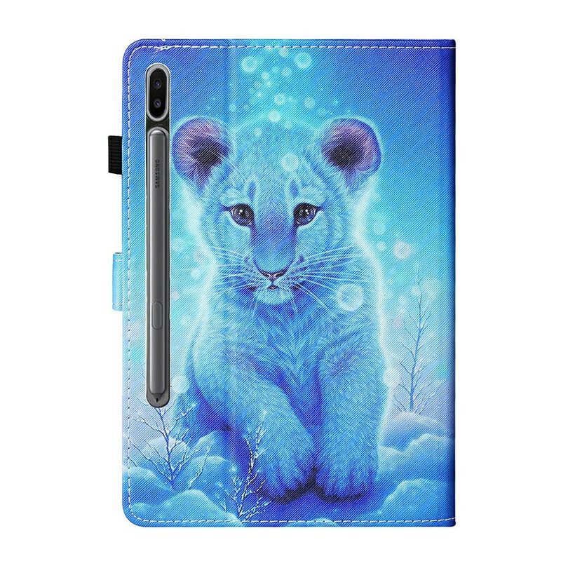 Kotelot Samsung Galaxy Tab S7 / Tab S8 Baby Tiger