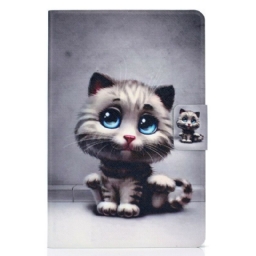 Kotelot Samsung Galaxy Tab S7 / Tab S8 Blue Eyes Cat