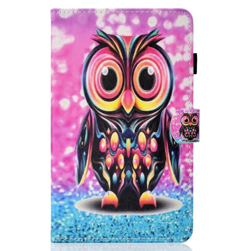 Kotelot Samsung Galaxy Tab S7 / Tab S8 Burst Owl