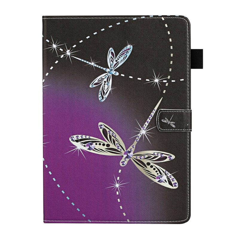 Kotelot Samsung Galaxy Tab S7 / Tab S8 Dragonflies