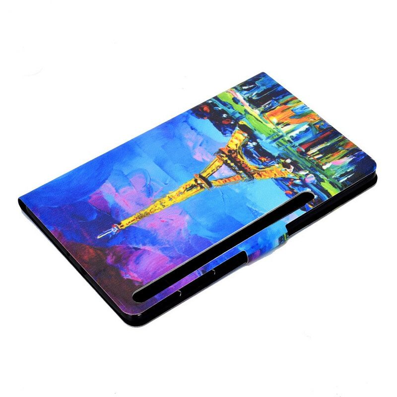 Kotelot Samsung Galaxy Tab S7 / Tab S8 Eiffel-torni