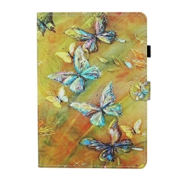 Kotelot Samsung Galaxy Tab S7 / Tab S8 Painted Butterflies