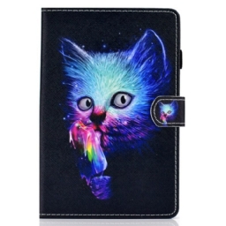 Kotelot Samsung Galaxy Tab S7 / Tab S8 Psycho Cat