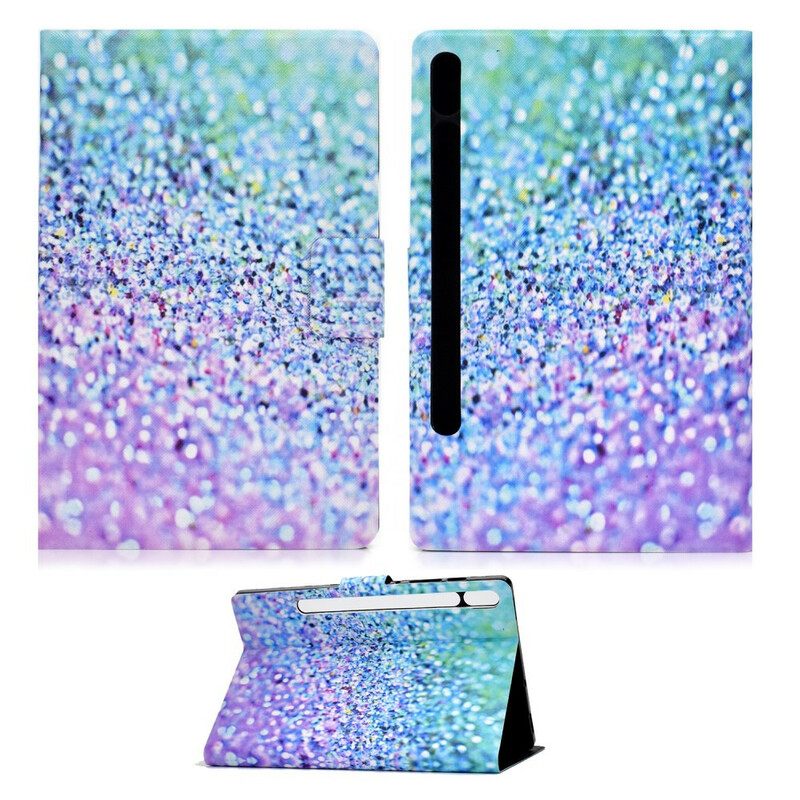 Kotelot Samsung Galaxy Tab S7 / Tab S8 Shiny Glitter