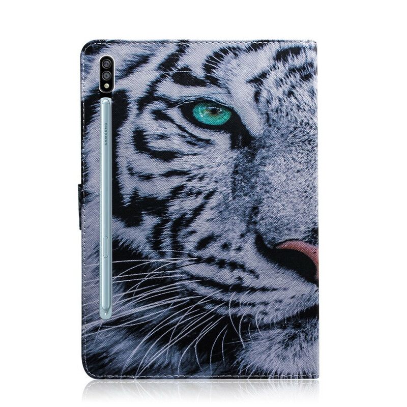 Kotelot Samsung Galaxy Tab S7 / Tab S8 Tiger Head