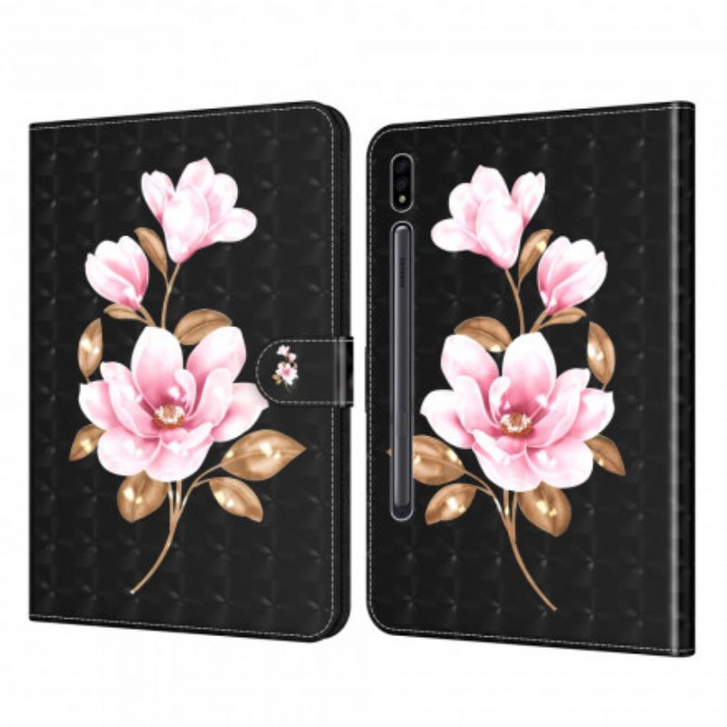 Kotelot Samsung Galaxy Tab S7 / Tab S8 Tree Flowers