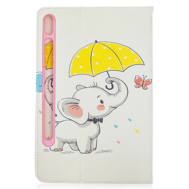 Kuoret Samsung Galaxy Tab S7 / Tab S8 Baby Elephant Kuvio