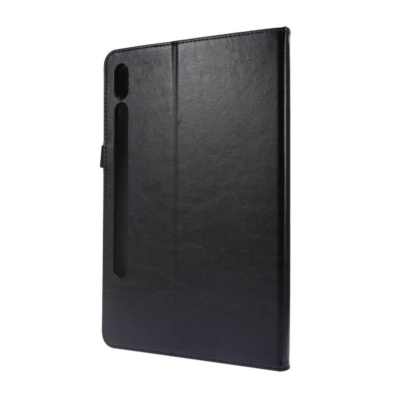 Kuoret Samsung Galaxy Tab S7 / Tab S8 Classic Faux Leather