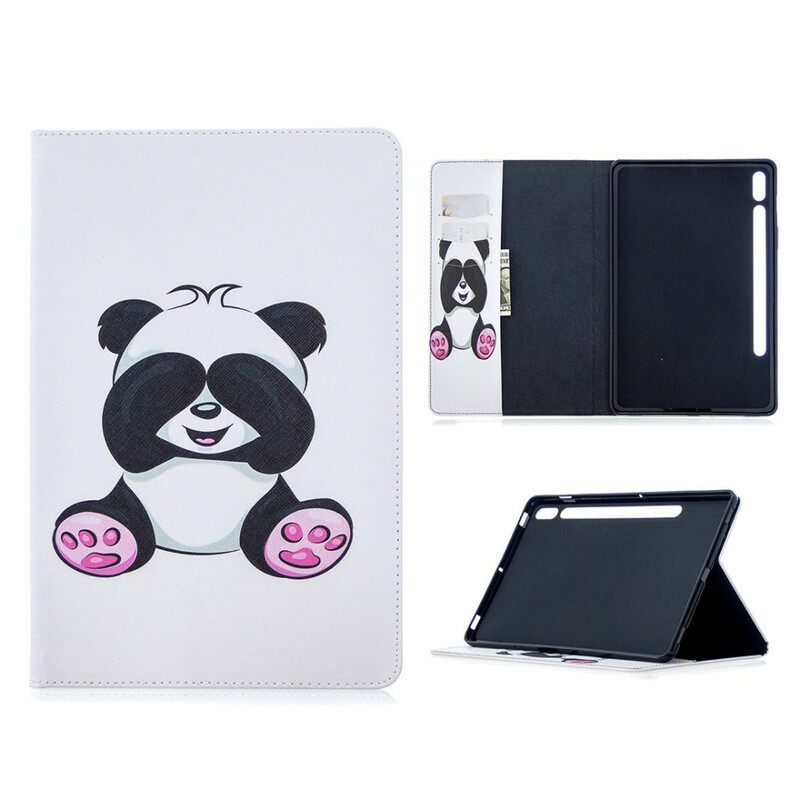 Kuoret Samsung Galaxy Tab S7 / Tab S8 Panda Hauskaa