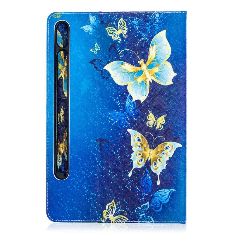 Kuoret Samsung Galaxy Tab S7 / Tab S8 Precious Butterflies