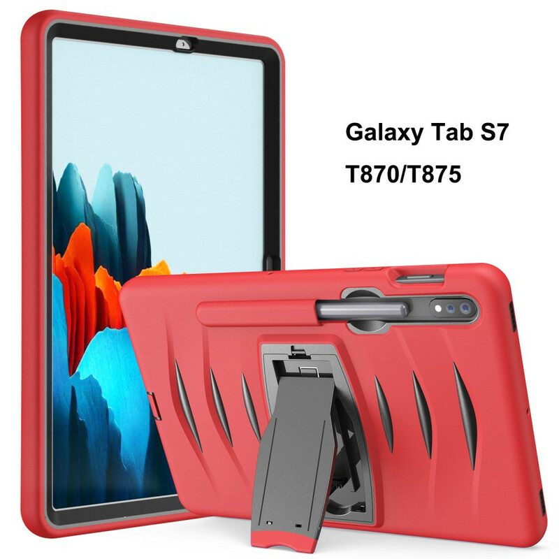 Kuori Samsung Galaxy Tab S7 / Tab S8 Suojakuori Puskurin Suojaus Kannakkeella