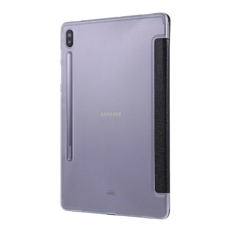 Puhelinkuoret Samsung Galaxy Tab S7 / Tab S8 Keinonahkainen Silkkirakenne