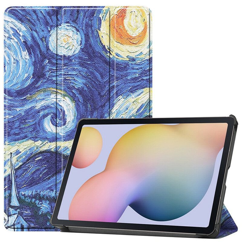 Puhelinkuoret Samsung Galaxy Tab S7 / Tab S8 Starry Night Kynäpidike