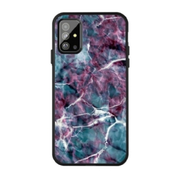 Case Samsung Galaxy A51 Purple Marble