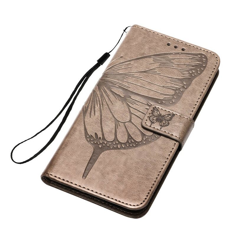 Flip Case Samsung Galaxy A51 Butterfly Design Kaulanauhalla