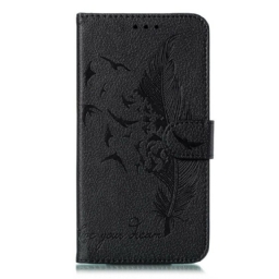 Flip Case Samsung Galaxy A51 Faux Leather Elä Unelmasi