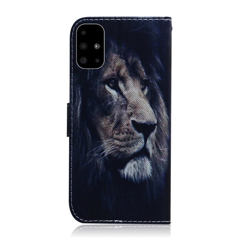 Kotelot Samsung Galaxy A51 Dreaming Lion