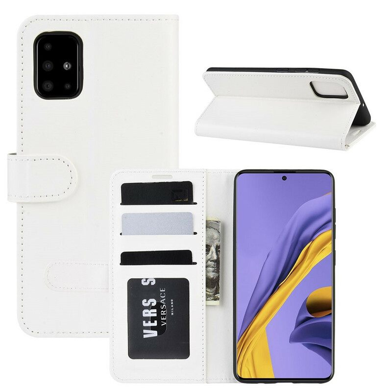 Kotelot Samsung Galaxy A51 Faux Leather Ultra