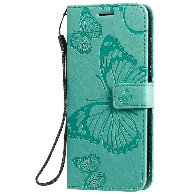 Kotelot Samsung Galaxy A51 Suojaketju Kuori Giant Thong Butterflies