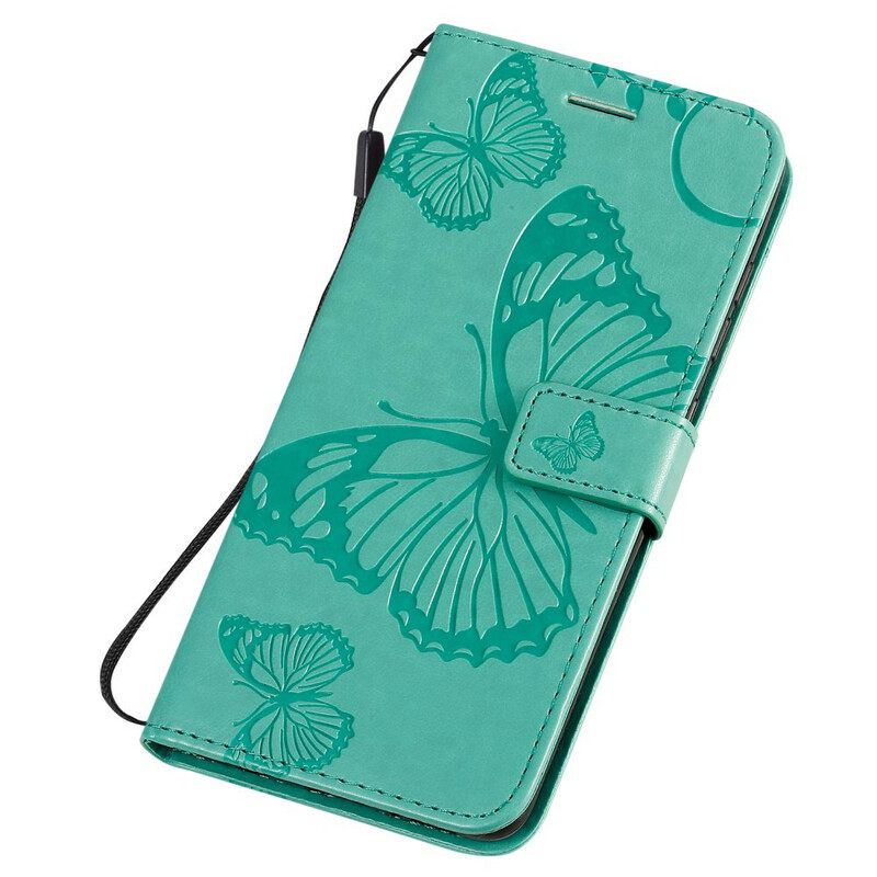 Kotelot Samsung Galaxy A51 Suojaketju Kuori Giant Thong Butterflies