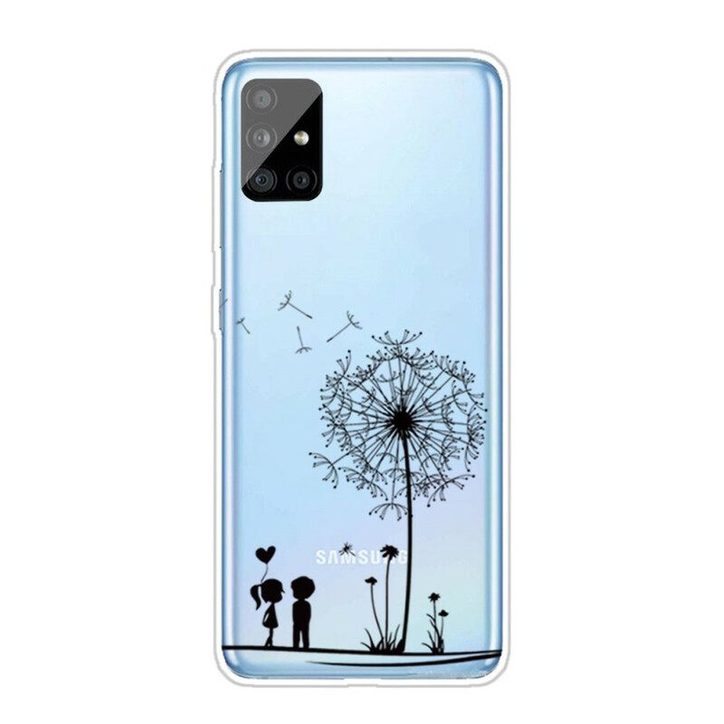 Kuori Samsung Galaxy A51 Dandelion Love