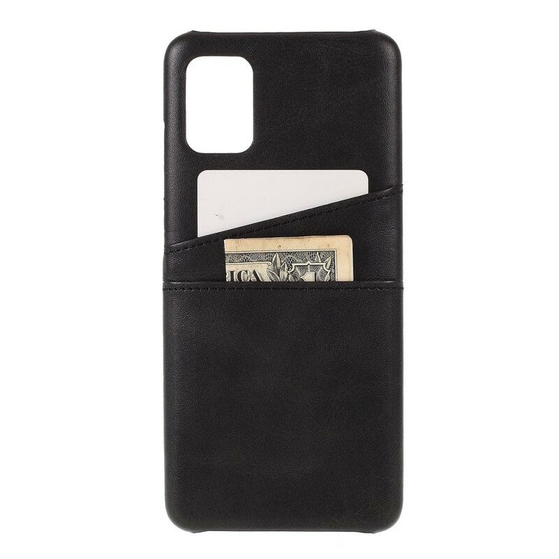 Kuori Samsung Galaxy A51 Double Card Holder