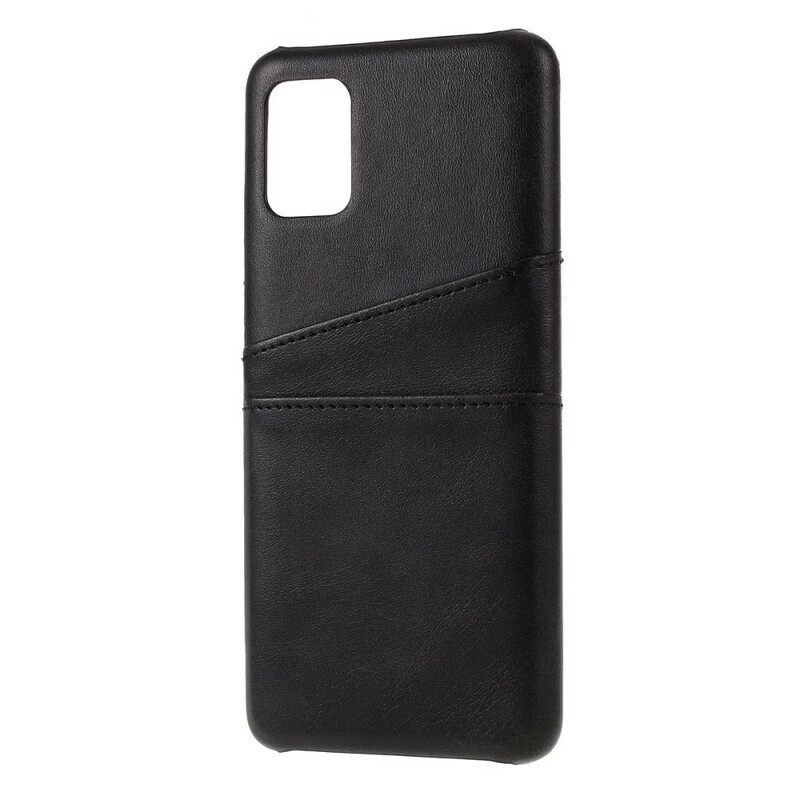 Kuori Samsung Galaxy A51 Double Card Holder