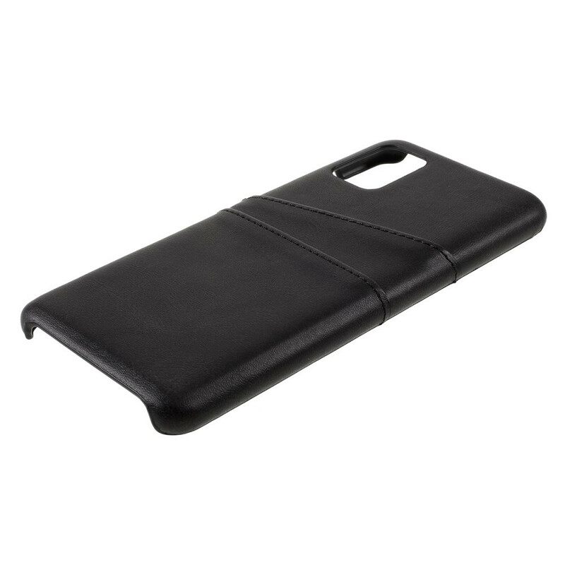 Kuori Samsung Galaxy A51 Double Card Holder